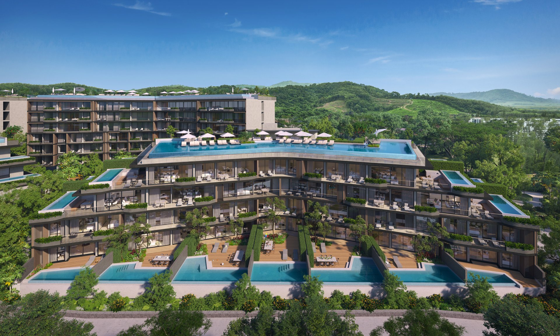 4-storey residences